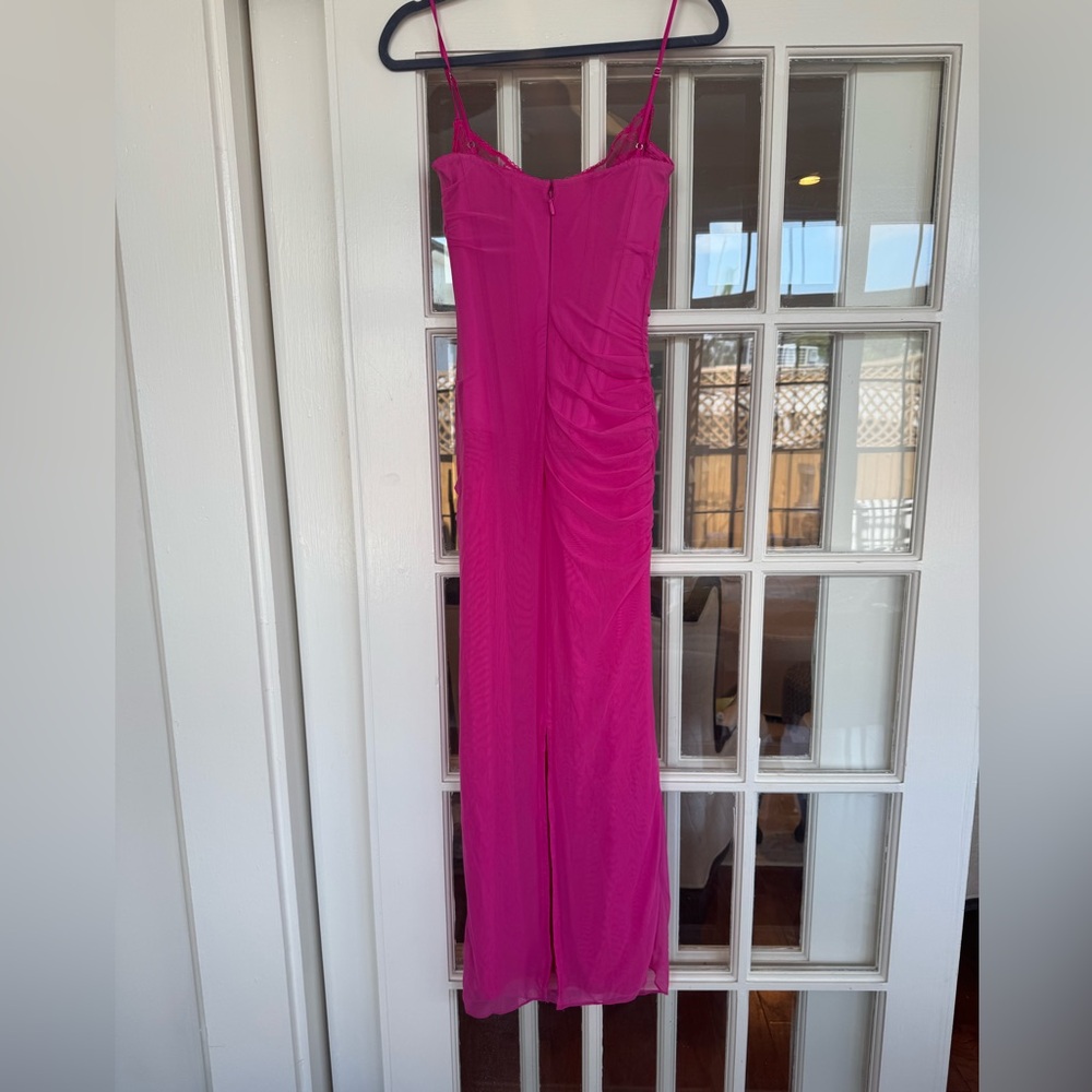 House of CB Fuchsia Maxi Dress - Picture 3 of 5
